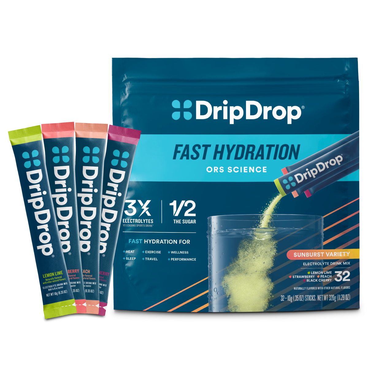 dripdrop-sunburst-variety-pack-electrolyte-powder-8-oz-sticks-32-count-d1 Sunburst_Variety_-_32ct_-_Transparent.png