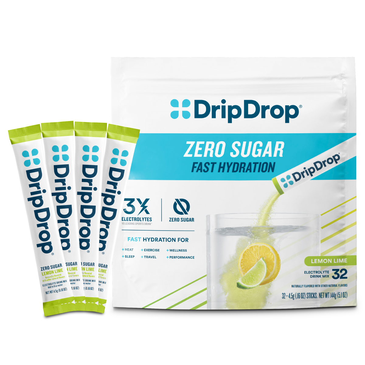 dripdrop-zero-sugar-lemon-lime-electrolyte-powder-8-oz-sticks-32-count-a3 Zero_Lemon_Lime_-_32ct_-_Transparent.png